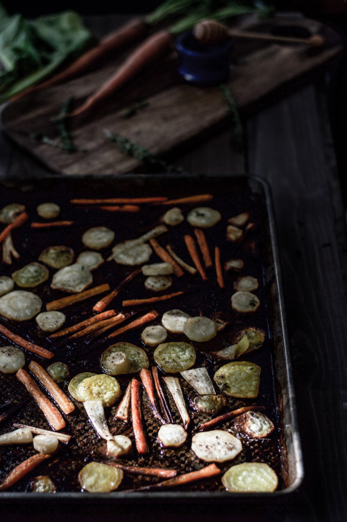 Honey and Thyme Roasted Root Vegetables My Lavender Blues