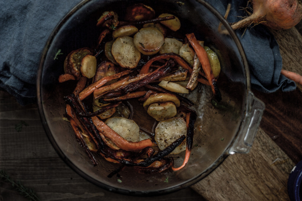 Honey and Thyme Roasted Root Vegetables My Lavender Blues