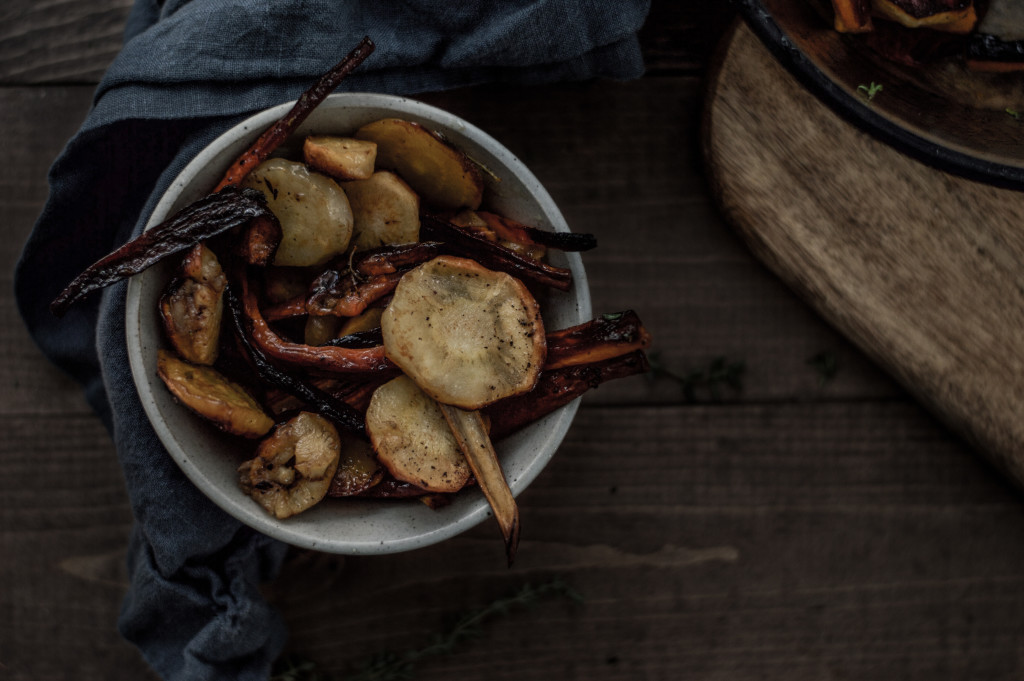 Honey and Thyme Roasted Root Vegetables My Lavender Blues