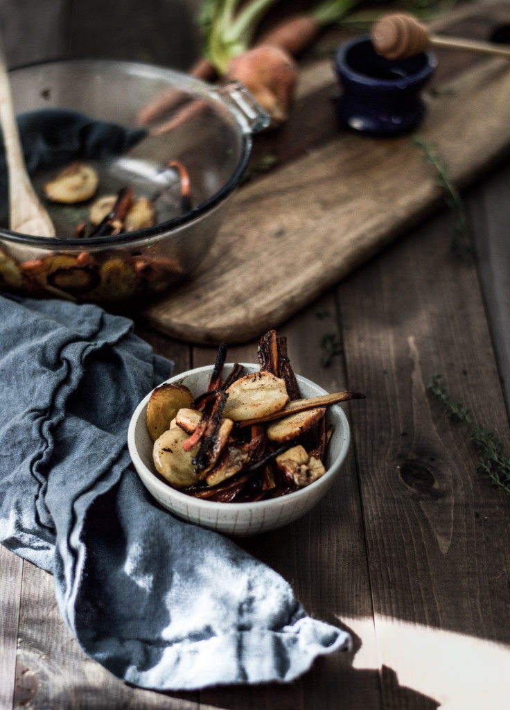 Honey and Thyme Roasted Root Vegetables My Lavender Blues