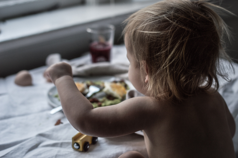 Avocado Mash, Bacon Bits & Egg Shapes My Lavender Blues