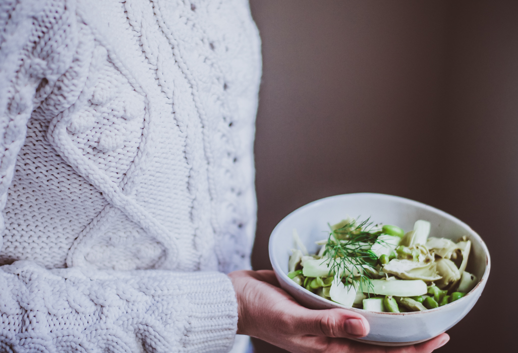 Edamame, Artichoke & Fennel Salad My Lavender Blues
