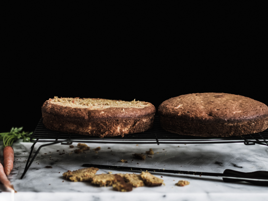 Olive Oil Carrot Cake W Cream Cheese & Bacon Glaze My Lavender Blues