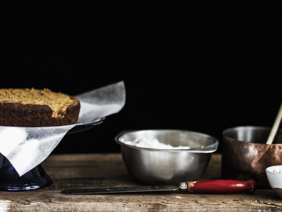 Olive Oil Carrot Cake W Cream Cheese & Bacon Glaze My Lavender Blues