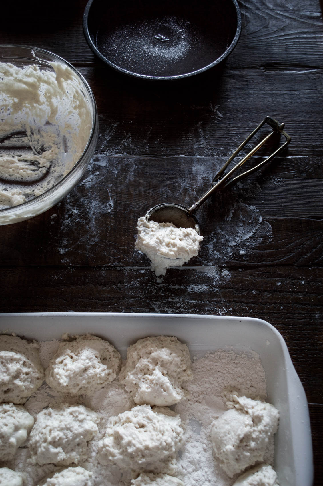Fluffy buttermilk drop biscuits my lavender blues