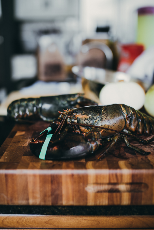 Lobster Paella & Fish Stock